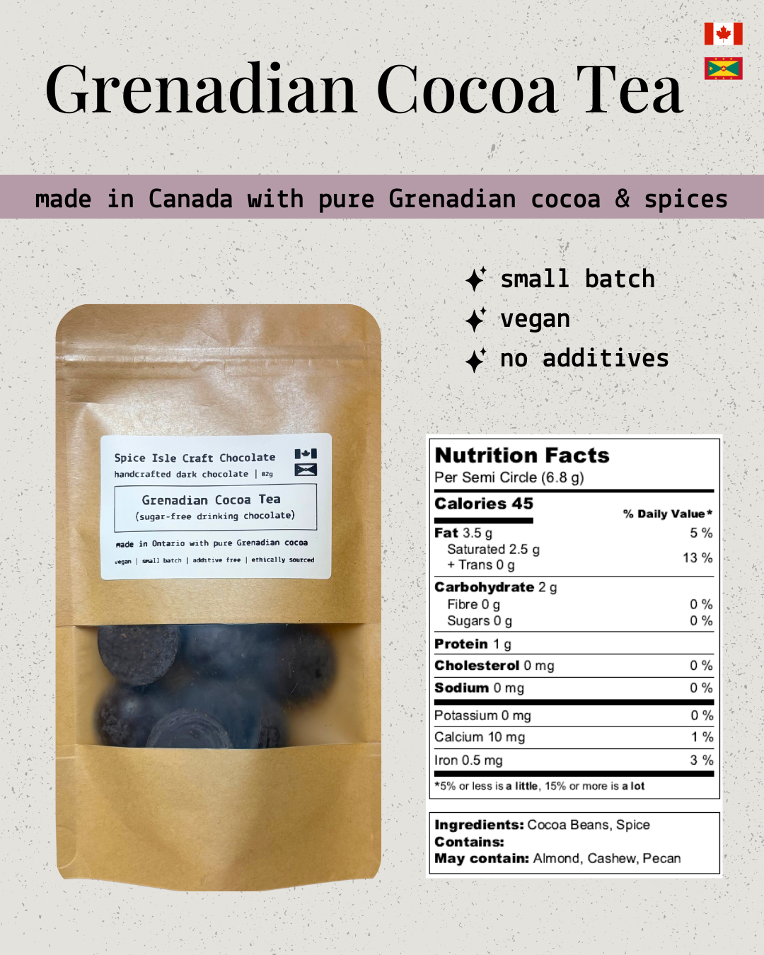 Grenadian Cocoa Tea (Cocoa Balls) – Sugar-Free Drinking Chocolate