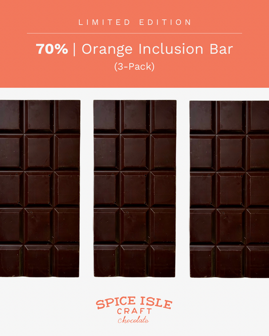 60% Dark Chocolate with Infused Orange (3-Pack)