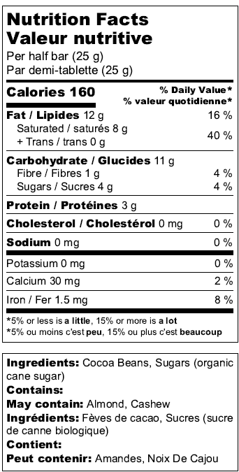 85% Dark Classic Bar