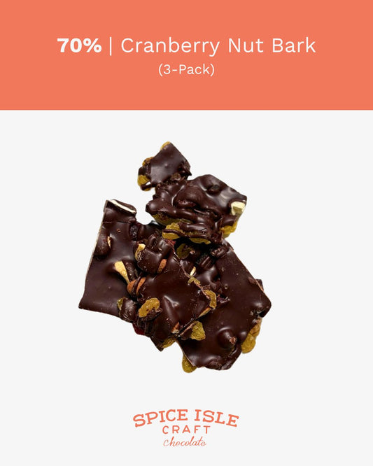Cranberry & Nuts Dark Chocolate Bark