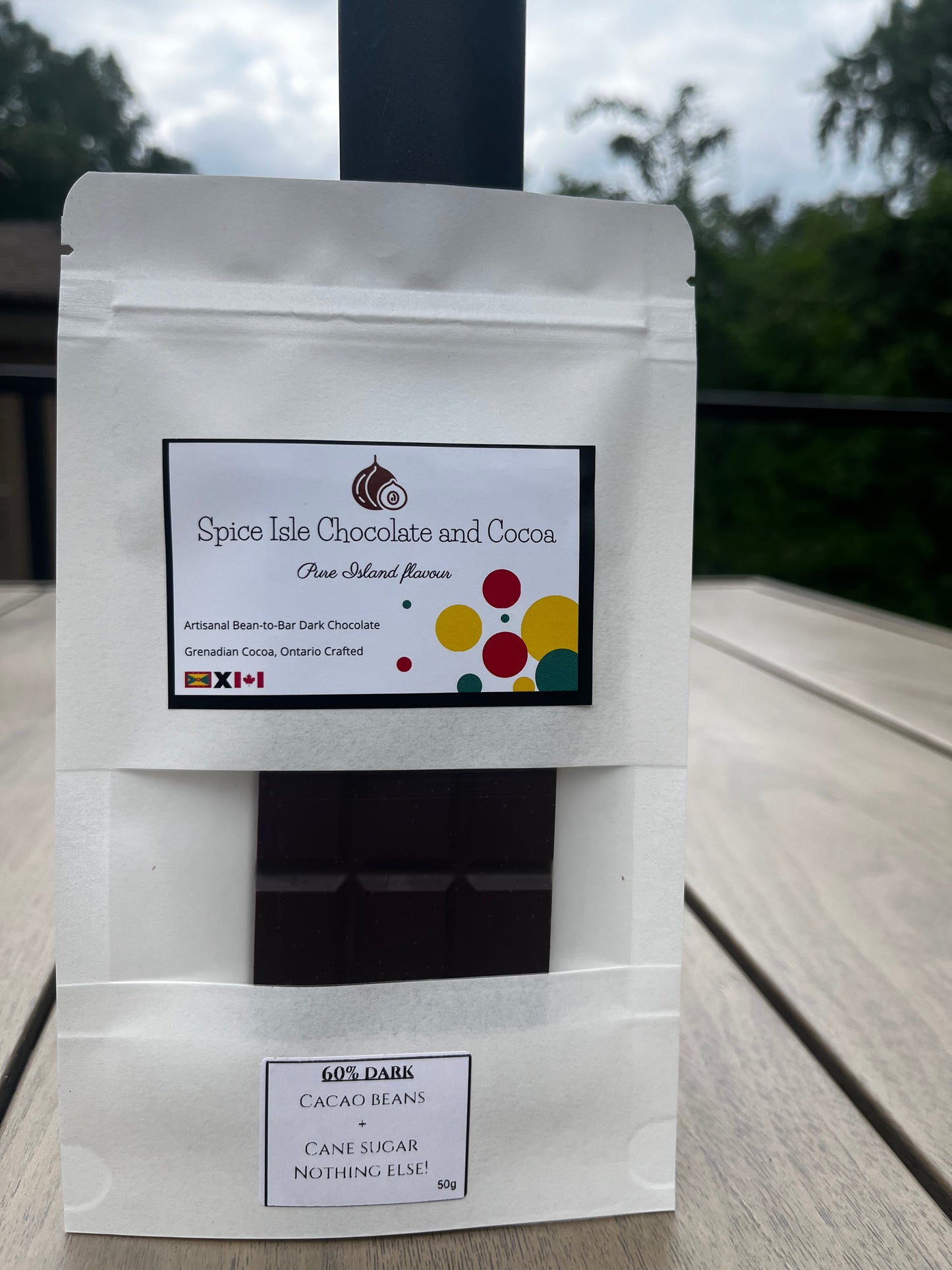 Handcrafted Dark Chocolate - 60%