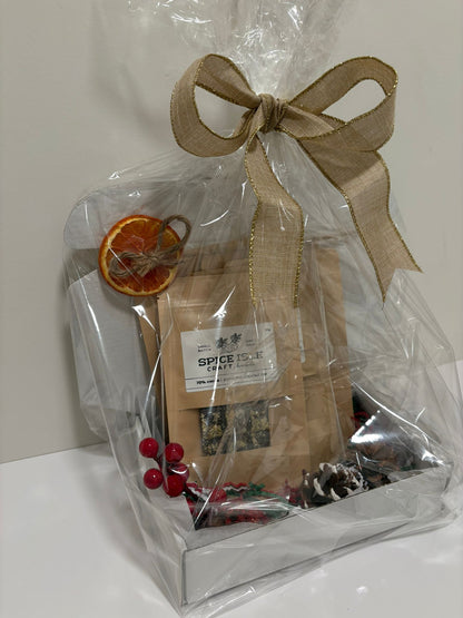 Spice Isle Chocolate Holiday Gift Basket- Small
