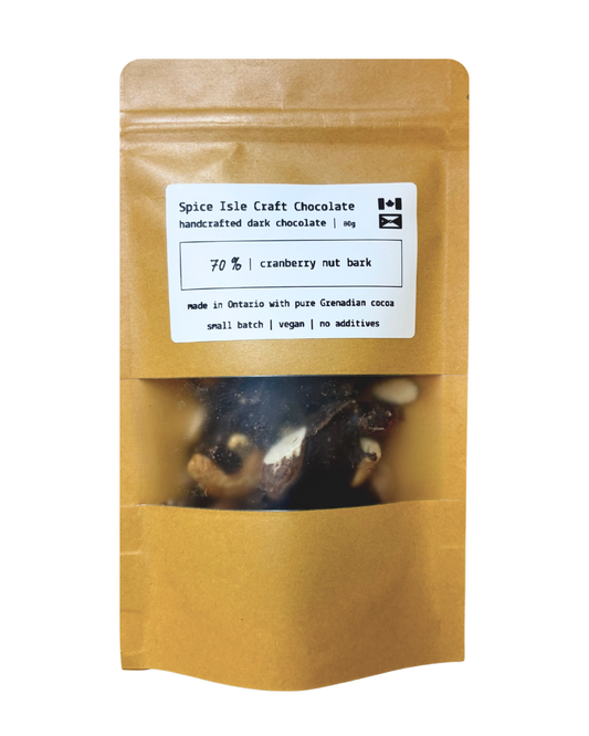 Cranberry & Nuts Dark Chocolate Bark