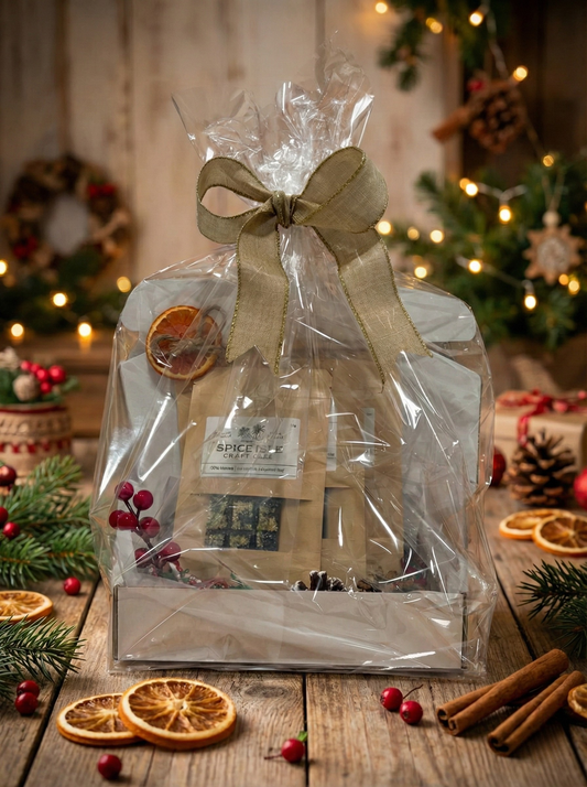 Spice Isle Chocolate Holiday Gift Basket- Small
