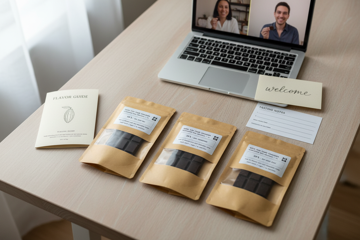 Virtual Chocolate Tasting with Spice Isle Bars